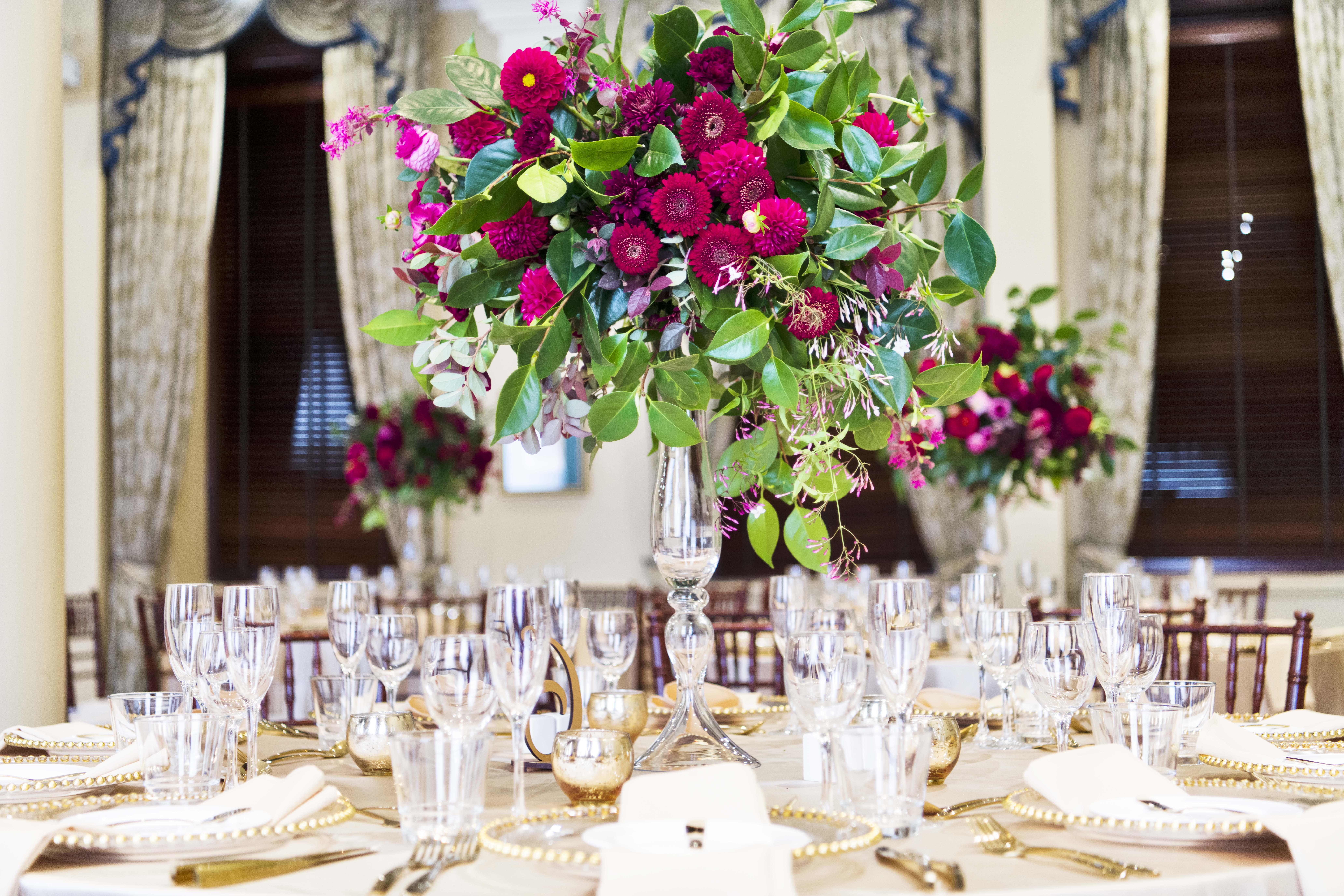 Treasury Brisbane Exterior foto A table set for a formal dinner